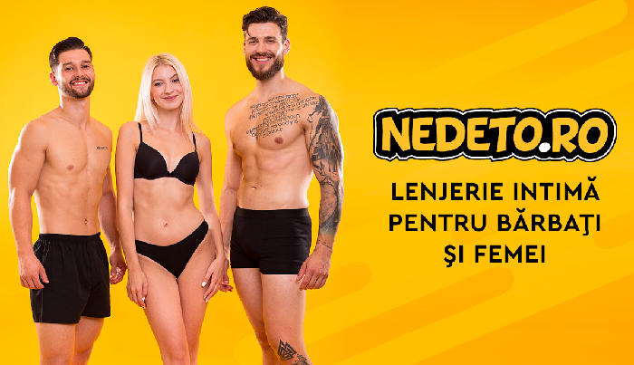 Elegantă și confortabilă? Testați lenjerie intimă Nedeto în valoare de 100 RON! 
